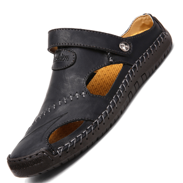 Chris | Orthopädische Ledersandalen