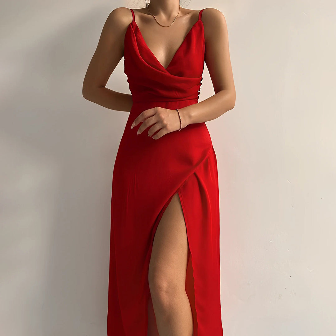 Catrina - Elegantes schulterfreies Kleid